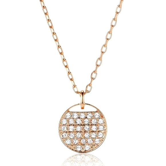 Swarovski Sublima Collection Women's Necklace, Sparkling White Crystals - Picture 3 of 9